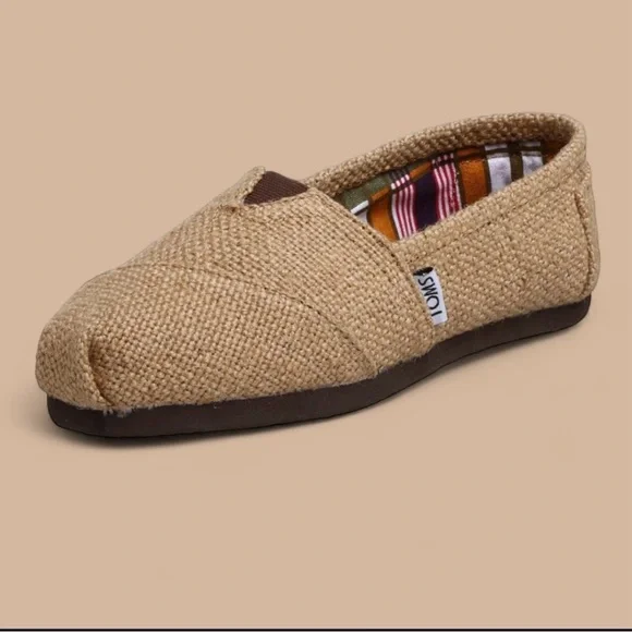 Toms Shoes Toms Classic Natural Burlap Canvas Espadrilles